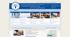 Desktop Screenshot of agt-ev.de